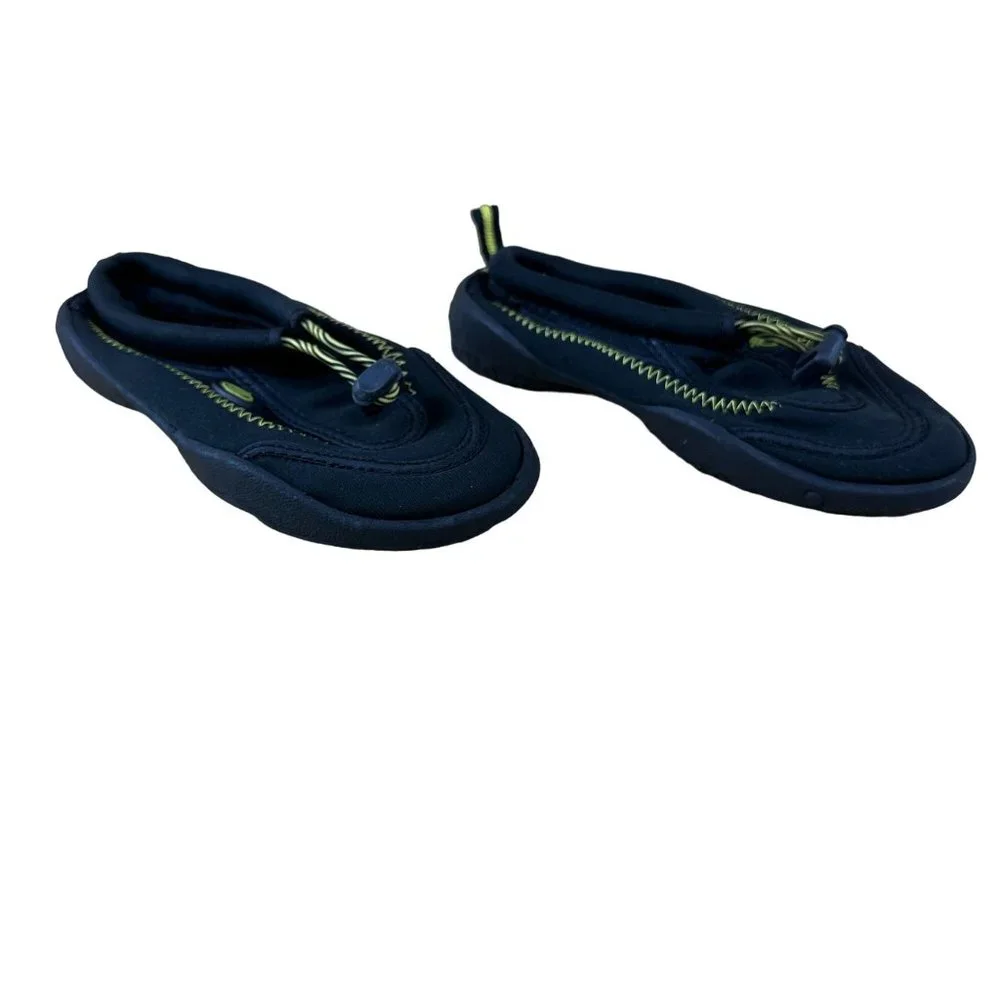 Body Glove Black Water Shoes Kids Size 8 Beach Pool Lake Pond Boat